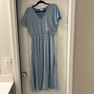 Sienna Sky Blue Maxi Dress